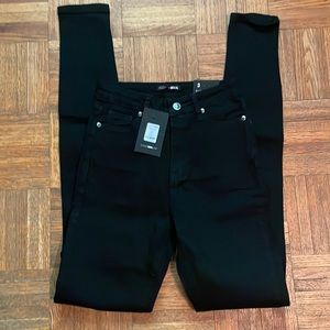 Brand New High Waisted Black Skinny Jean Size 3
